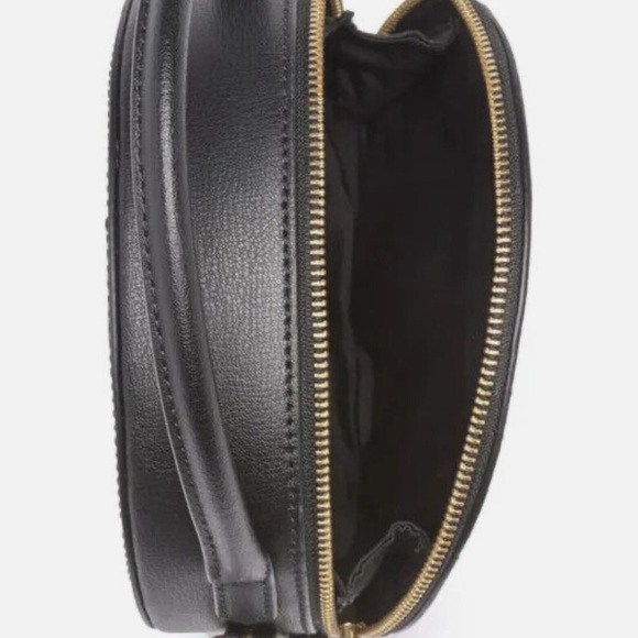 Marc Jacobs Black Leather The Commuter Circle Crossbody Bag Limited Edition - Picture 3 of 4